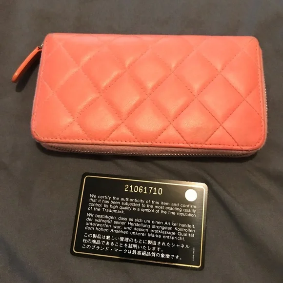 💕 PINK OMBRÉ CHANEL WALLET - Picture 4 of 15